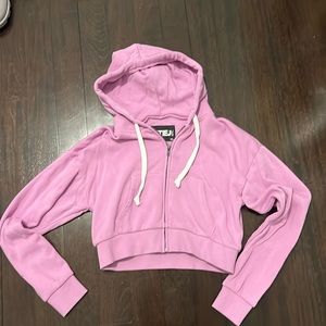 Katie J NYC kids hoddie size youth XL in fair condition.